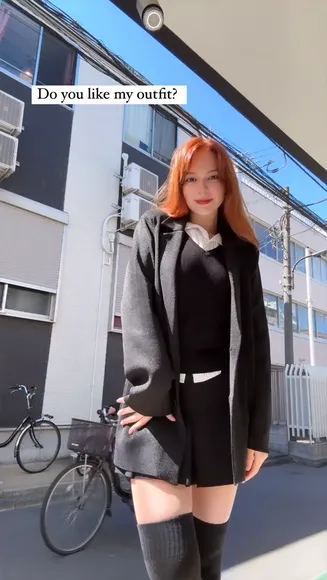 Maimynyan Schoolgirl Outfit Tease OnlyFans Video Leaked