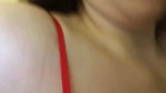 Mandadawn Red Bra Tit Play OnlyFans Video Leaked