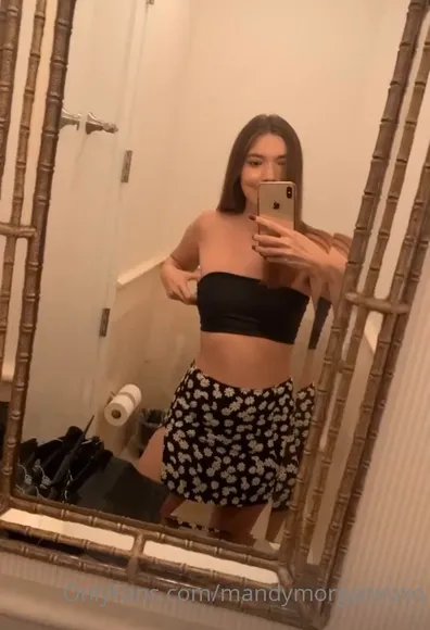 Mandymorganxoxo_mandy_morgan Topless Mirror Selfie OnlyFans Video Leaked