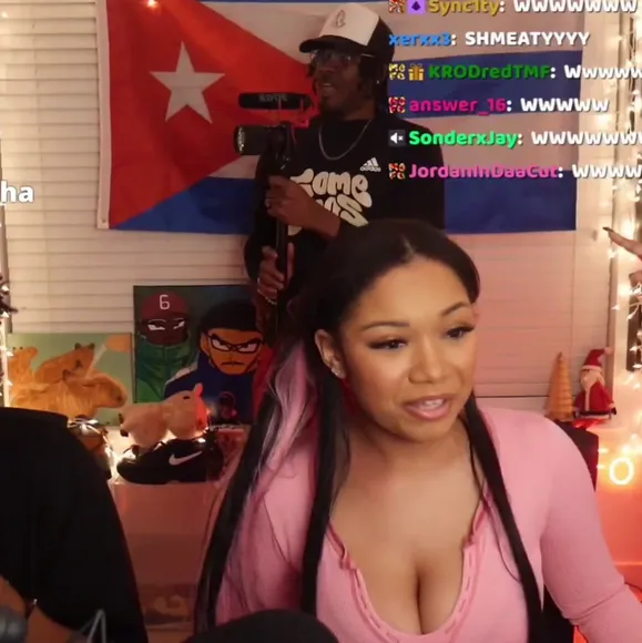 Mariiiisel Pink Crop Top Tease OnlyFans Video Leaked