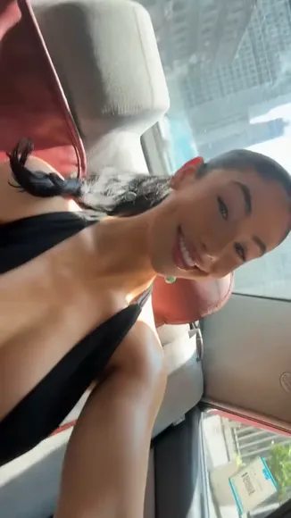 Maud Deep V Black Top OnlyFans Video Leaked