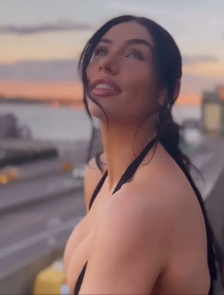 Maud Black Bikini Top Tease OnlyFans Video Leaked