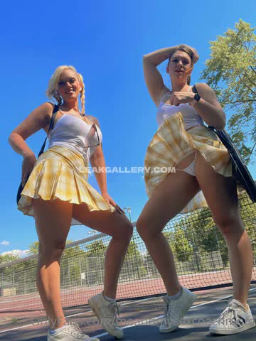 Meandmysexcoachmom Tennis Skirt Twerking OnlyFans Photo Leaked
