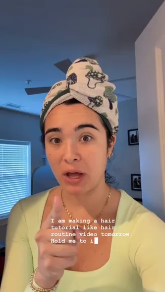 Meghanlane Towel-Wrapped Hair Tutorial OnlyFans Video Leaked