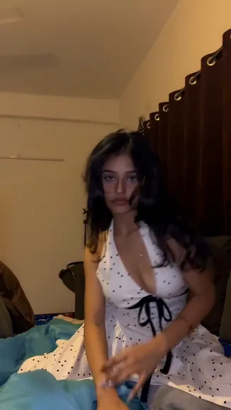Meghashaww Polka Dot Dress Tease OnlyFans Video Leaked