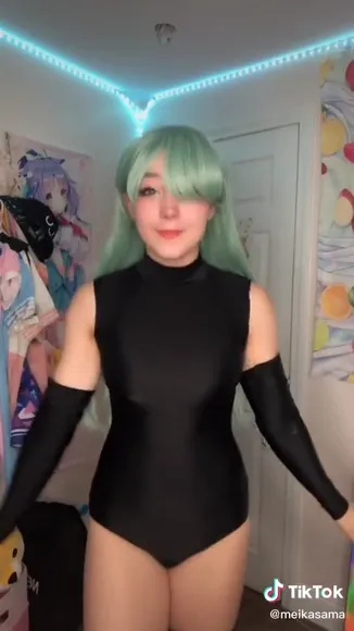 Meikasama Black Bodysuit Dance OnlyFans Video Leaked