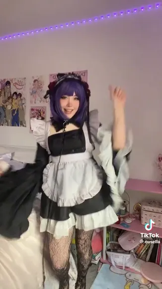 Meikasama Maid Outfit Tease OnlyFans Video Leaked