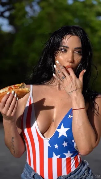 Melgfit American Flag Bodysuit Bite OnlyFans Video Leaked