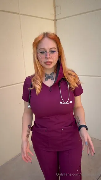 Meowburst Nurse Scrubs Tease OnlyFans Video Leaked