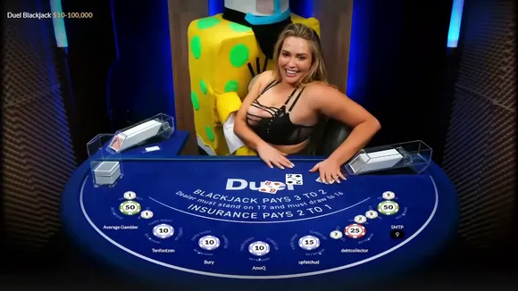 Miamalkova Bare Ass Over Blackjack Table OnlyFans Video Leaked