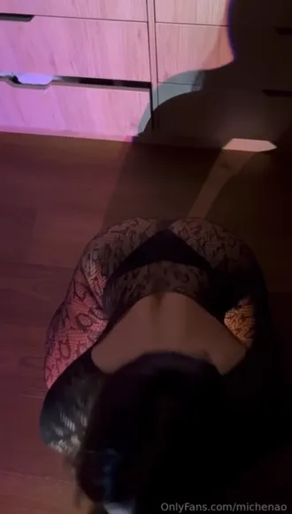Michenao Snake Print Thong Twerk OnlyFans Video Leaked