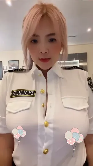 Mieryap28 Police Uniform Tease OnlyFans Video Leaked