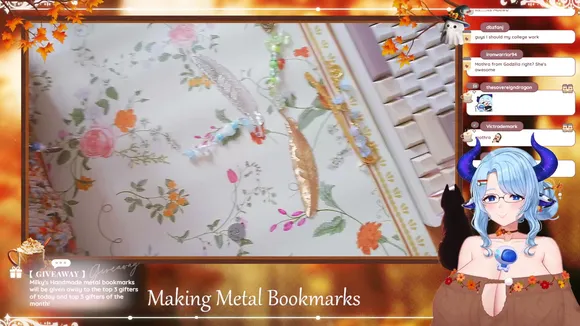 Miilkywayz Crafting Metal Bookmarks OnlyFans Video Leaked