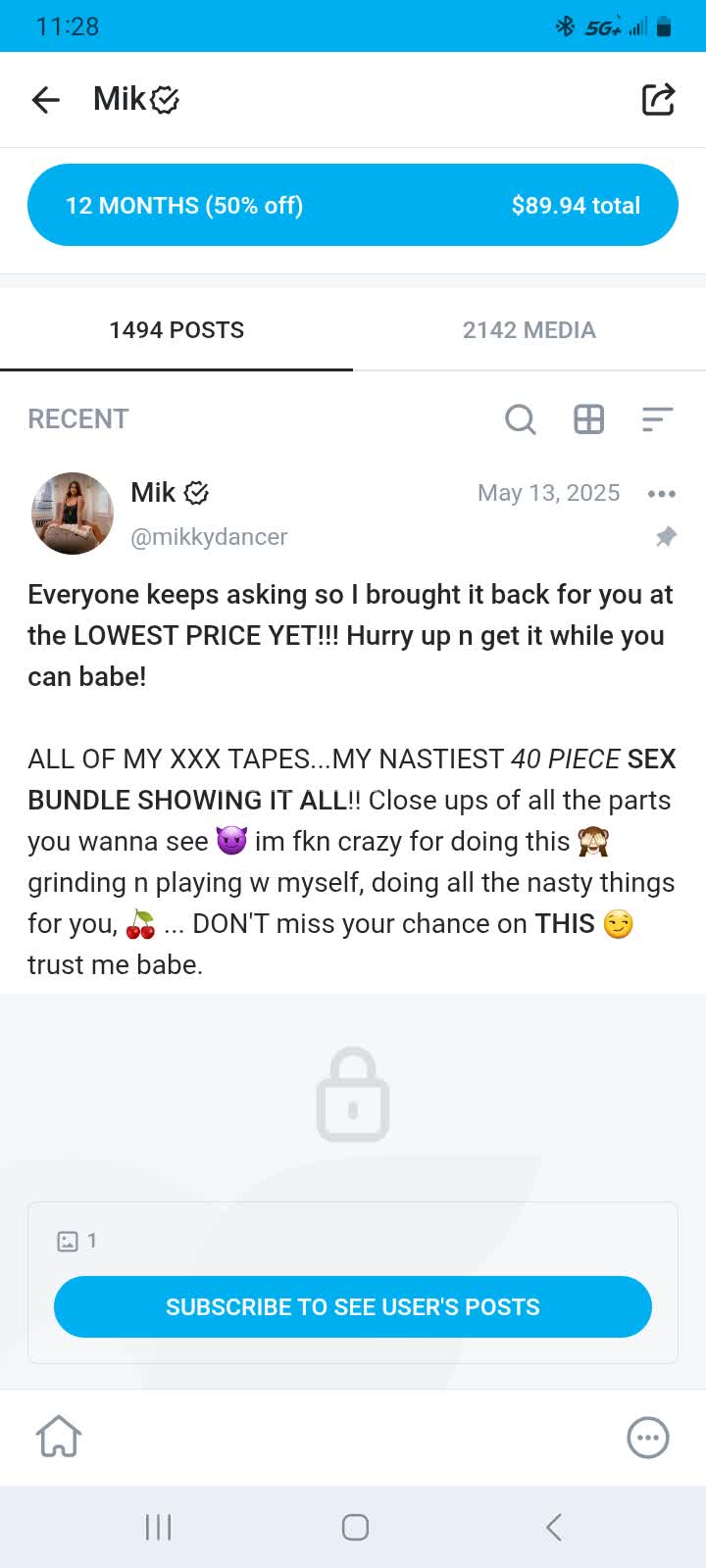 Mikailadancer / mikalladancer Exclusive Leaked Nude OnlyFans #13103777