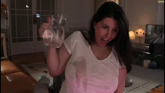 Mila Wet T-Shirt Tease OnlyFans Video Leaked