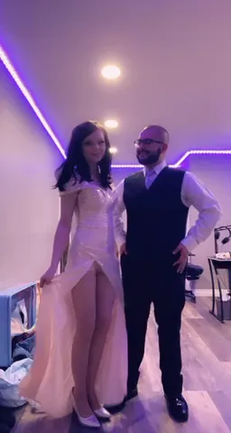 Mimibear White Gown Backless Tease OnlyFans Video Leaked