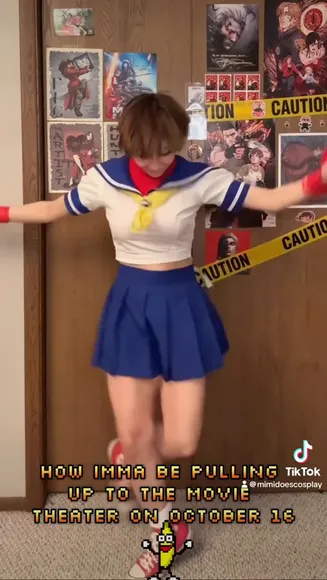 Mimidoescosplay Sailor Schoolgirl Outfit OnlyFans Video Leaked