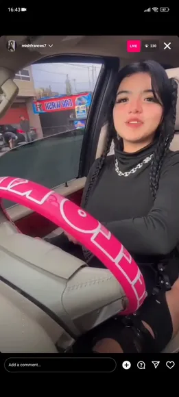 Mishf_rances Tits Out In Car OnlyFans Video Leaked