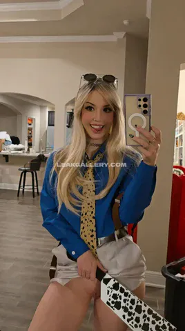 Missheatherbby Leopard Tie Tease OnlyFans Photo Leaked
