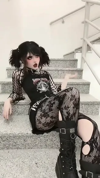 Mistykittyyy Fishnet Bodysuit Tease OnlyFans Video Leaked