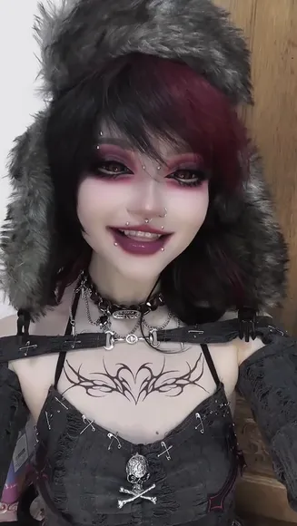 Mistykittyyy Gothic Bodysuit Tease OnlyFans Video Leaked