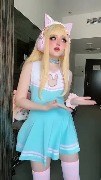 Mistykittyyy Cat Ear Headset Tease OnlyFans Video Leaked
