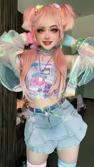 Mistykittyyy Pastel Hair Twirling OnlyFans Video Leaked