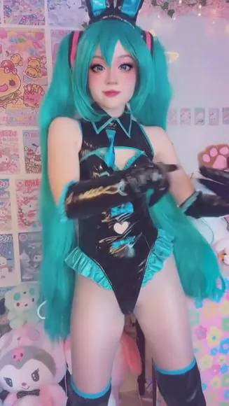 Mistykittyyy Bunny Bodysuit Strut OnlyFans Video Leaked