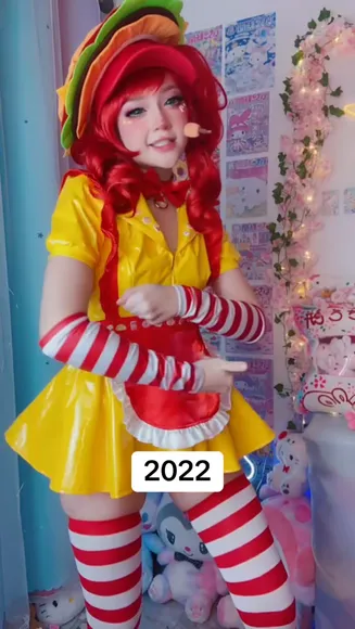 Mistykittyyy Hamburger Hat Cosplay OnlyFans Video Leaked