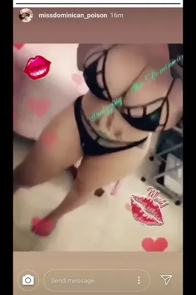 Mizzissy Strappy Black Bikini Tease OnlyFans Video Leaked