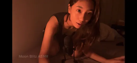 Moonblitzasmr Black Tank Top Whisper OnlyFans Video Leaked