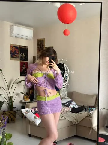 Murmuriell Lace Crop Top Tease OnlyFans Photo Leaked