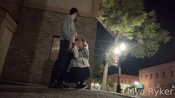 Myarykerx Kneeling Oral On Street OnlyFans Video Leaked