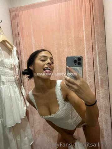Mynameisalliyah White Bodysuit Selfie OnlyFans Photo Leaked