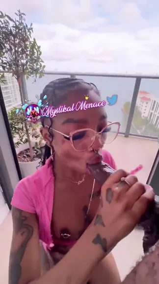 Mystikalmenace Pink Shirt Blowjob OnlyFans Video Leaked