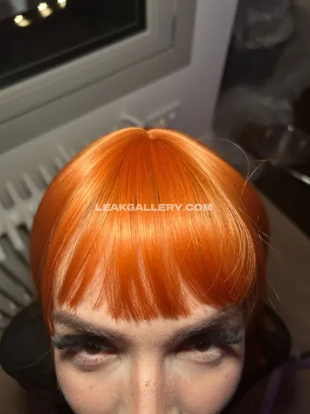 Natalia Pariish Orange Hair Close Up OnlyFans Photo Leaked