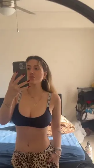 Nehir777hel Black Bra Leopard Pants OnlyFans Video Leaked