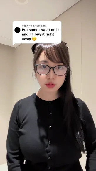 Ness Alpaca Black Button-Up Tease OnlyFans Video Leaked
