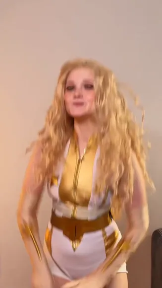 Neyro Desu Gold And White Bodysuit OnlyFans Video Leaked