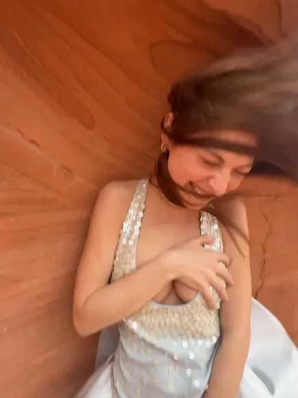 Nickypassarella Sequin Dress Cleavage Flash OnlyFans Video Leaked