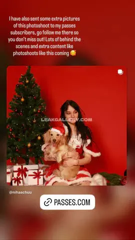 Nihachu Santa Outfit Hug OnlyFans Photo Leaked