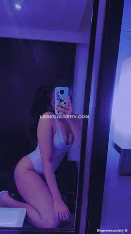 Not White Bodysuit Mirror Pose OnlyFans Photo Leaked