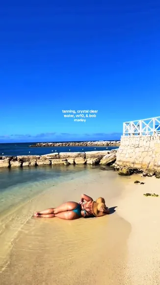 Nursedanii Bikini Beach Tanning OnlyFans Video Leaked