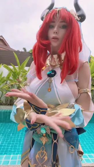 Oichi Horned Cosplay Tease OnlyFans Video Leaked