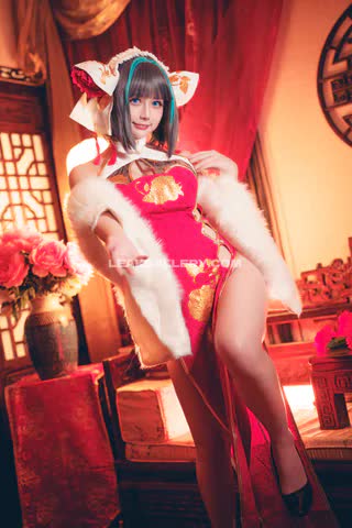 Okitarinka01 Red Cheongsam Tease OnlyFans Photo Leaked