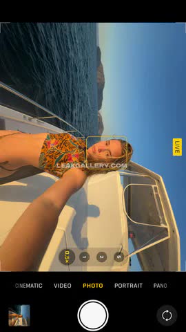 Oliviaponton Bikini Top On Boat OnlyFans Photo Leaked