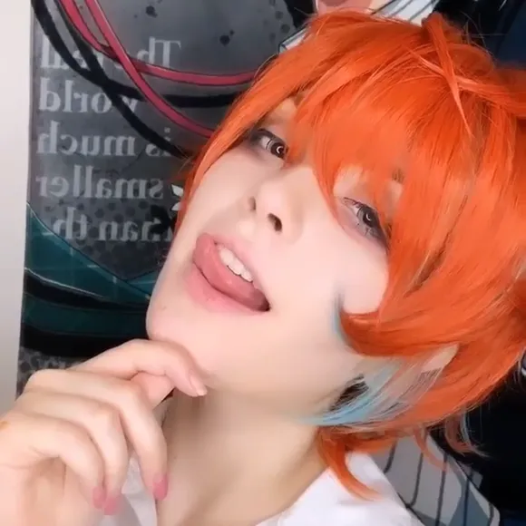 Onisuna Orange Wig Tease OnlyFans Video Leaked