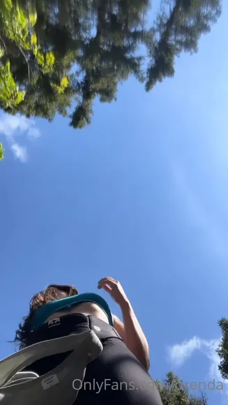 Orenda Topless Outdoor Tease OnlyFans Video Leaked