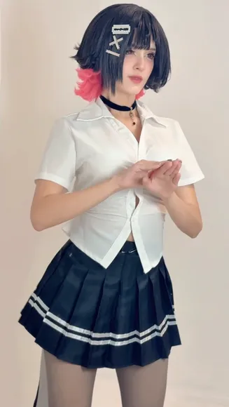 Otterother Schoolgirl Uniform Tease OnlyFans Video Leaked