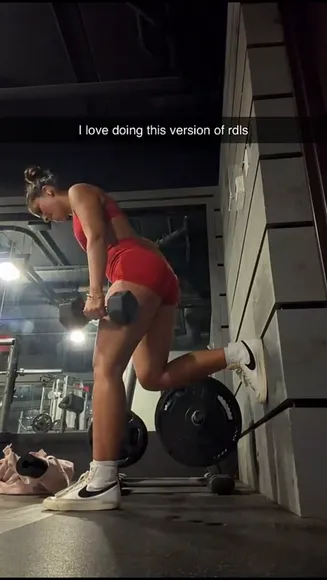 Pariya Red Shorts Deadlift OnlyFans Video Leaked